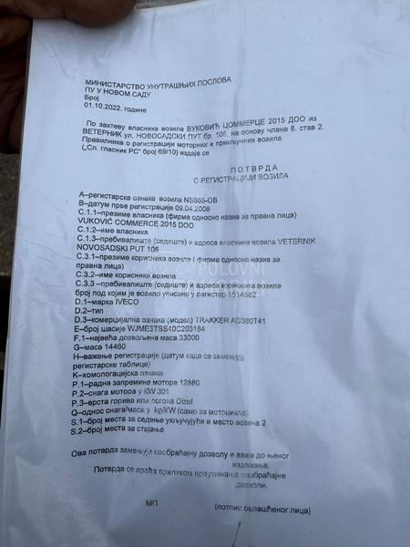 Iveco TRAKKER AD380T41