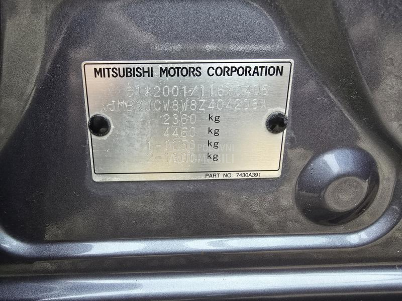 Mitsubishi Outlander 2.0 4x4 Reduktor