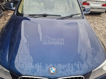 Hauba za F25 za BMW X3 od 2010. do 2014. god.