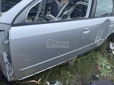 vrata b6 siva silver za Audi A4 od 2001. do 2005. god.