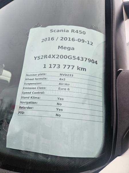 Scania R450 Mega StandKlima x 3