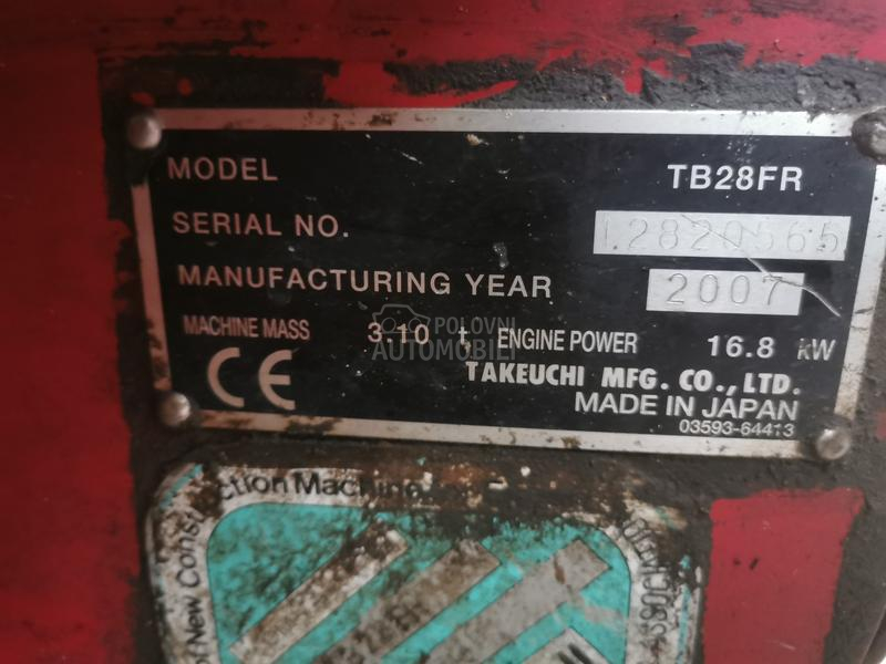 Takeuchi TB28FR