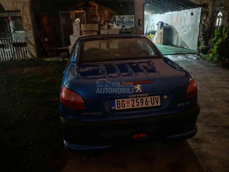 Peugeot 206 CC 1.6 16v