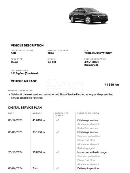 Škoda Octavia A8 2.0 TDI Ambition