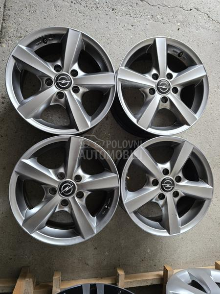Aluminijumske felne opel 15" 5 x 110