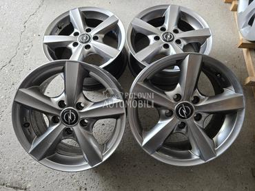 Aluminijumske felne opel 15" 5 x 110