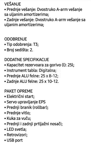 Loncin X Wolf 550 GRATIS KOFER