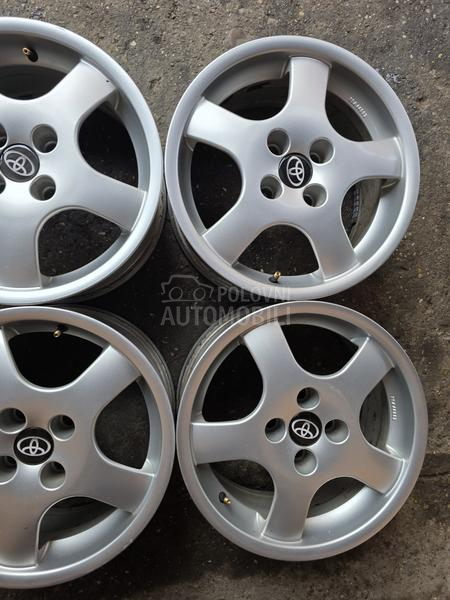 Aluminijumske felne tojota 15" 4 x 100