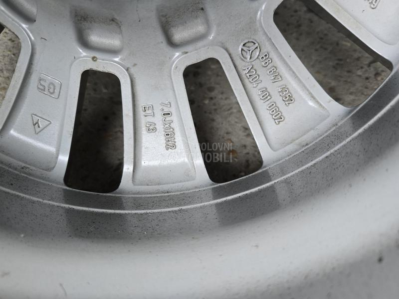 Aluminijumske felne mercedes 16" 5 x 112