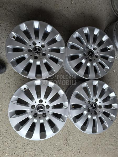 Aluminijumske felne mercedes 16" 5 x 112