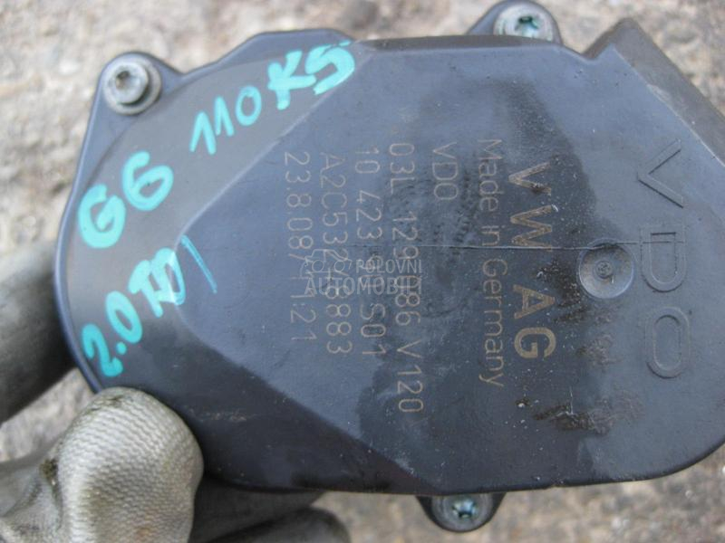 Motor klapne u usisnoj grani