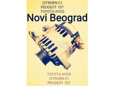 Aygo, c1, 107 alternator za Toyota Aygo