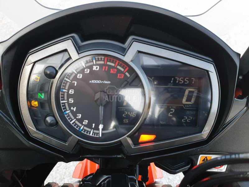 Kawasaki Z1000SX Candy Orange