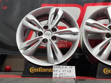 Aluminijumske felne  17" 5 x 114.3