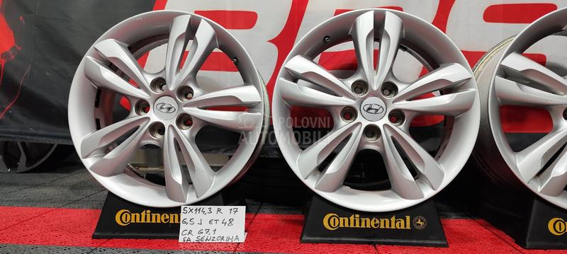 Aluminijumske felne  17" 5 x 114.3