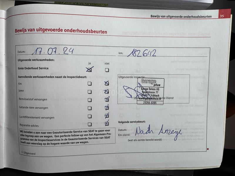 Seat Alhambra 2.0 TDI 7 sed 187000