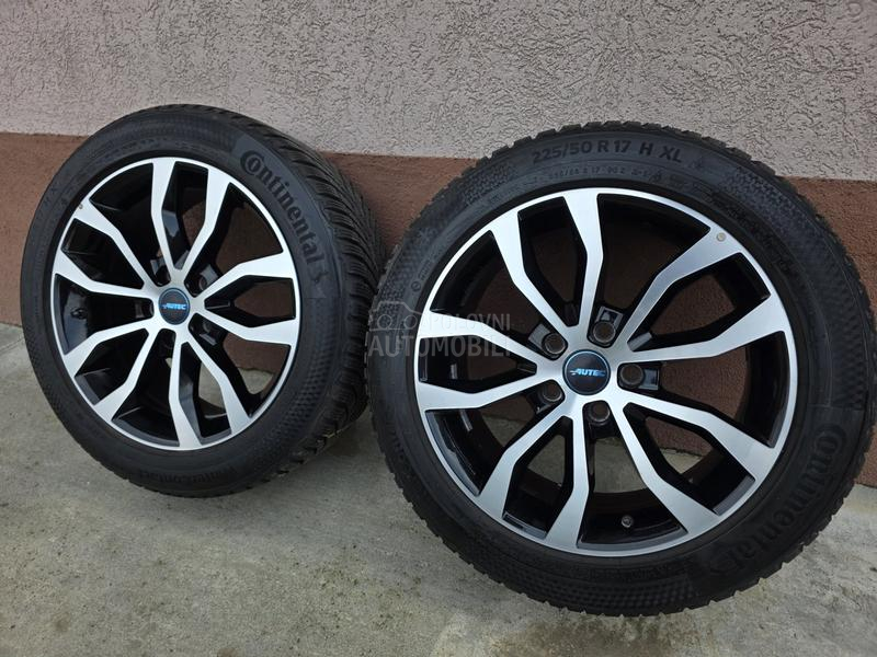 Aluminijumske felne Autec Zimski Set TOP 17" 5 x 112