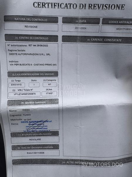 Renault Scenic RATA OD 66EU