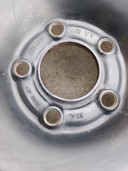 Čelične felne GM 16" 5 x 110