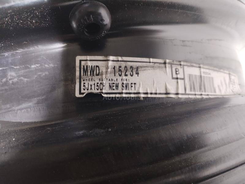 Čelične felne  15" 4 x 100