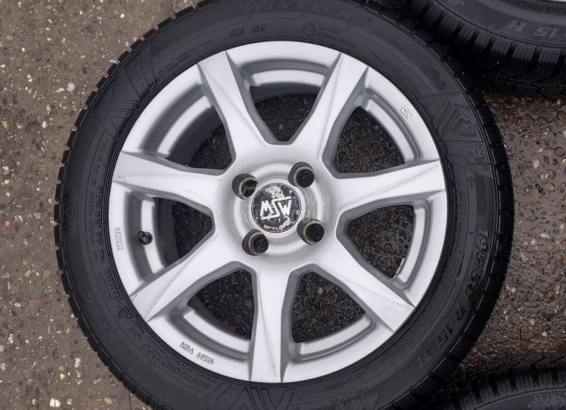 Aluminijumske felne 4 x 100 15 15" 4 x 100