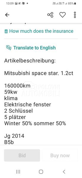 Mitsubishi Space Star S.P.O.R.T