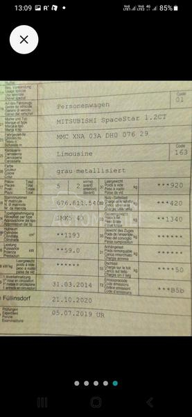 Mitsubishi Space Star S.P.O.R.T