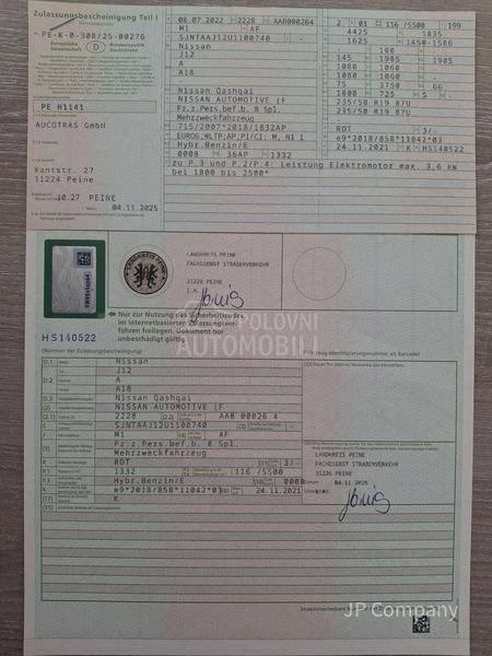 Nissan Qashqai 1.3 TEKNA AUT 160