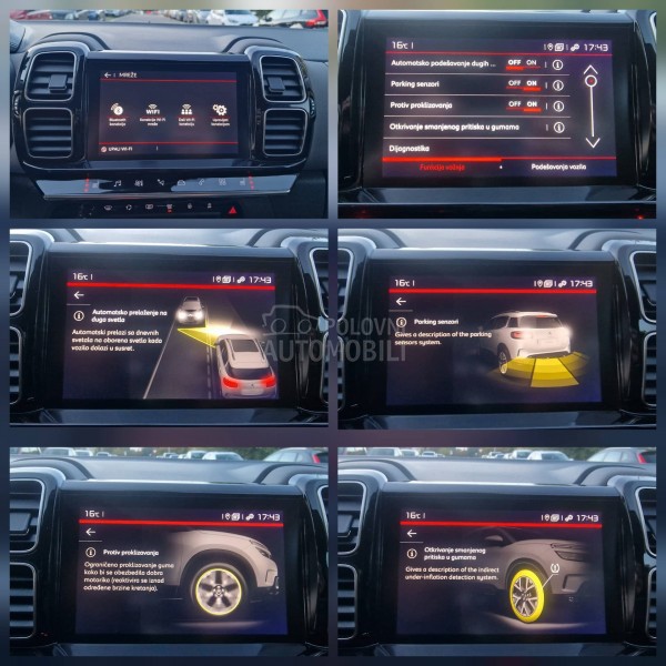 Citroen C5 Aircross SHINE/8mm Lanac