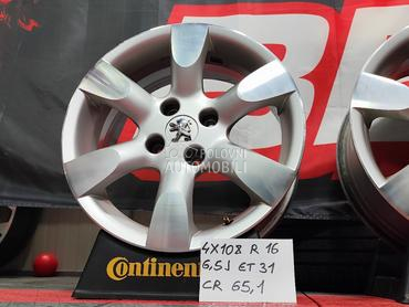 Aluminijumske felne  16" 4 x 108