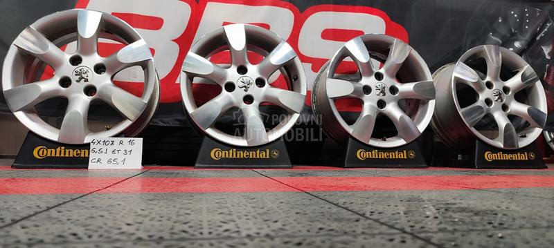 Aluminijumske felne  16" 4 x 108