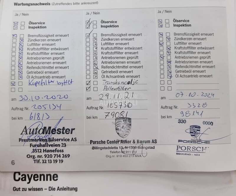 Porsche Cayenne 2.9 V6 S 441