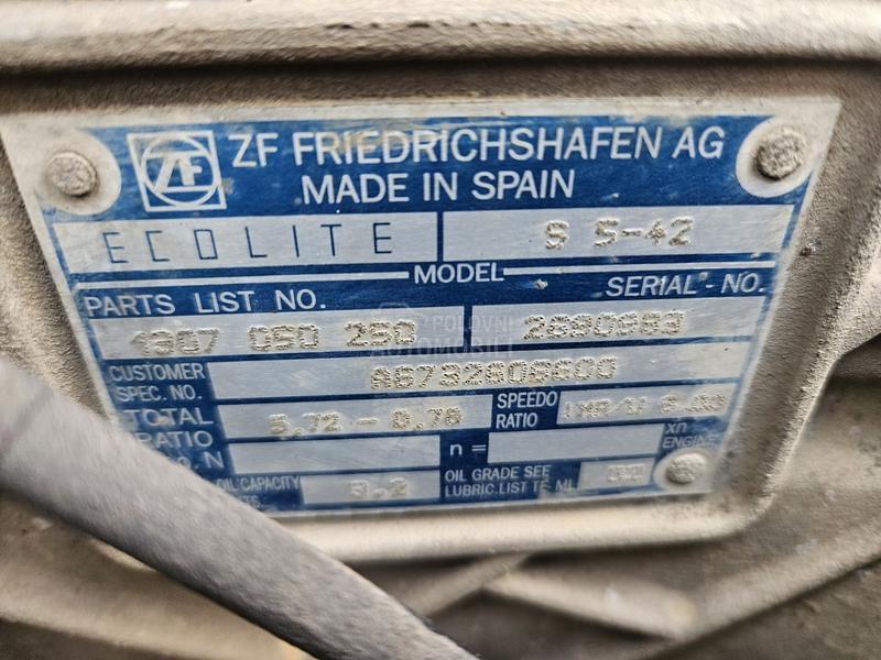 Atego menjač zf ecolite s5-42