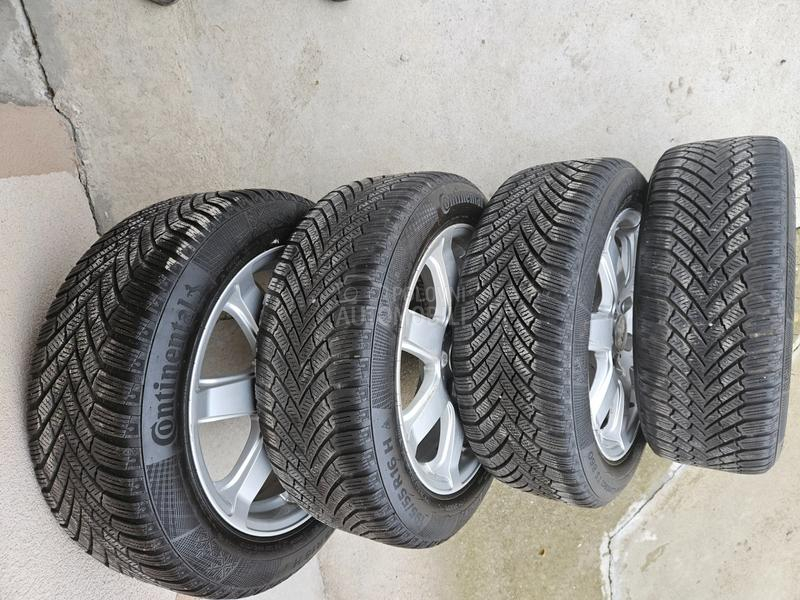 Aluminijumske felne Audi VW zimske gume 16" 5 x 112