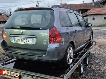 zadnji branik  sw za Peugeot 307 od 2000. do 2008. god.