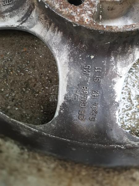 Aluminijumske felne Borbet 14" 4 x 98