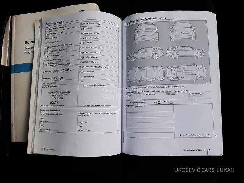 Volkswagen Sharan 7 mesta TDI DSG CH