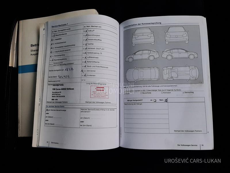 Volkswagen Sharan 7 mesta TDI DSG CH
