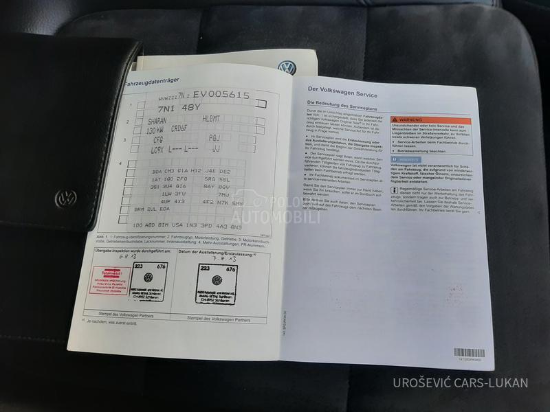 Volkswagen Sharan 7 mesta TDI DSG CH