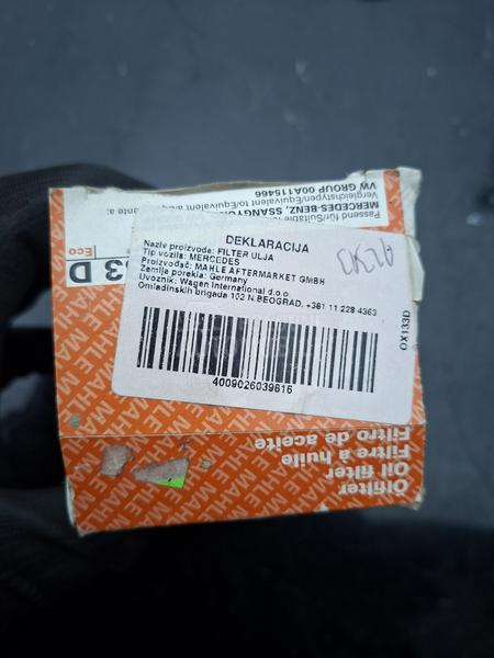 filter ulja