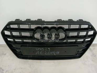 Gril maska S6  c7 black 2016 za Audi A6
