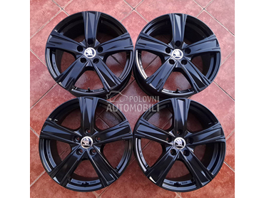 Aluminijumske felne Skoda kao nove 17" 5 x 112