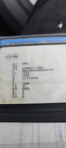 Opel Astra H 1.7cdti