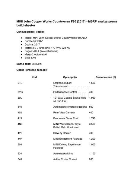 MINI Countryman JCW All4