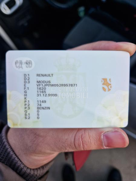 Renault Modus 1.2 Grand modus