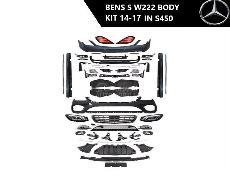 W222 body kit