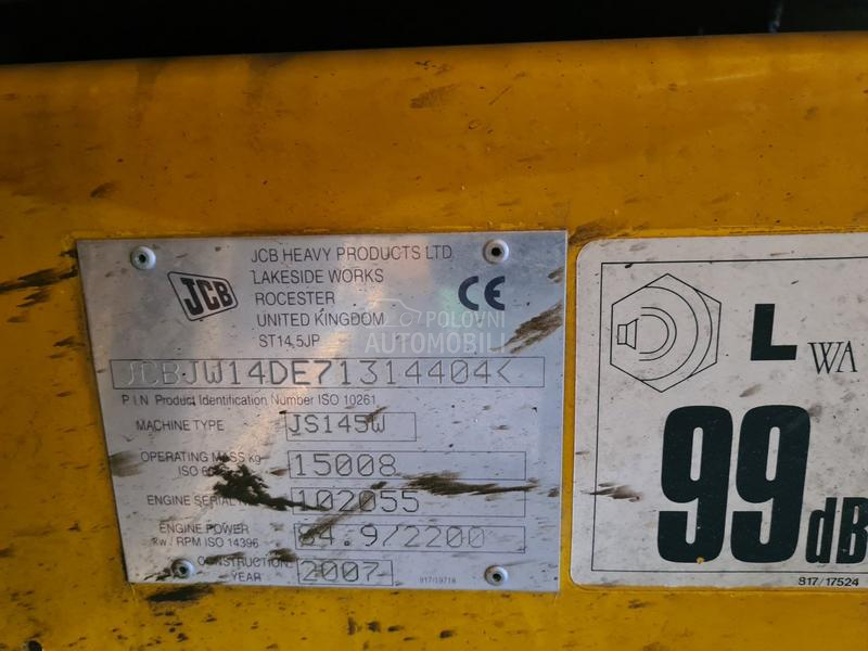 JCB JS145W