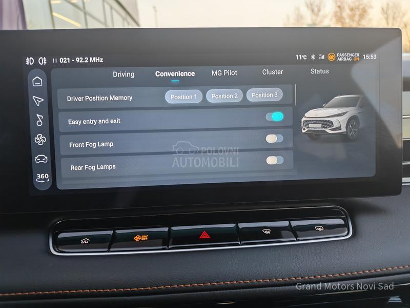 MG HS 1.5 170hp DEMO