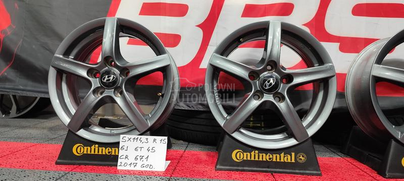 Aluminijumske felne  15" 5 x 114.3