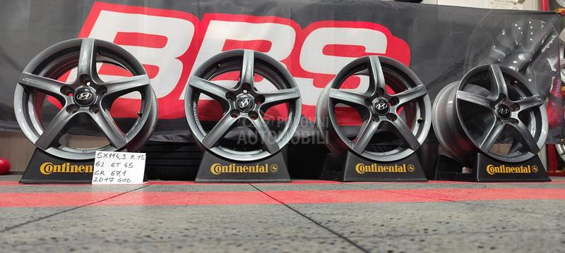 Aluminijumske felne  15" 5 x 114.3